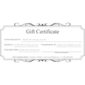 Classic Gift Certificate thumb